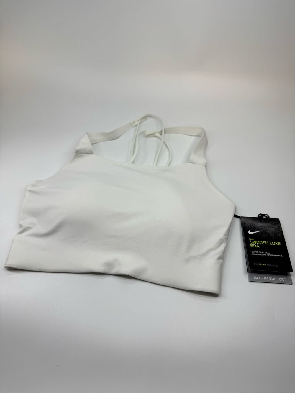 Nike Swoosh Luxe Sports Bra NWT